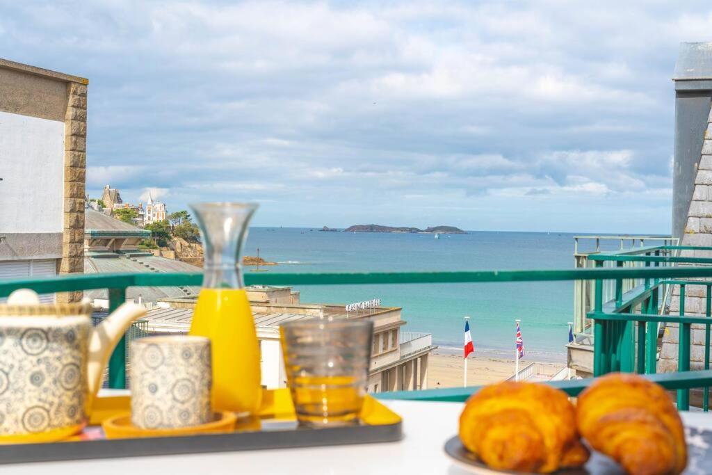 Studio Vue Mer En Centre-Ville Dinard Eksteriør bilde